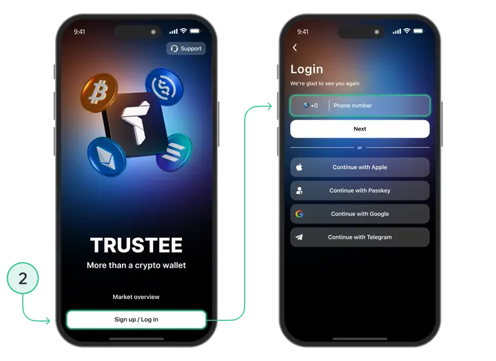 Trustee Plus Wallet
