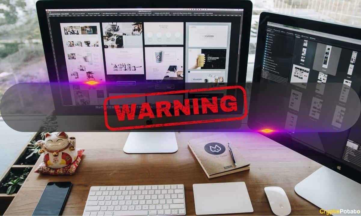 Rabby Wallet phishing site warning