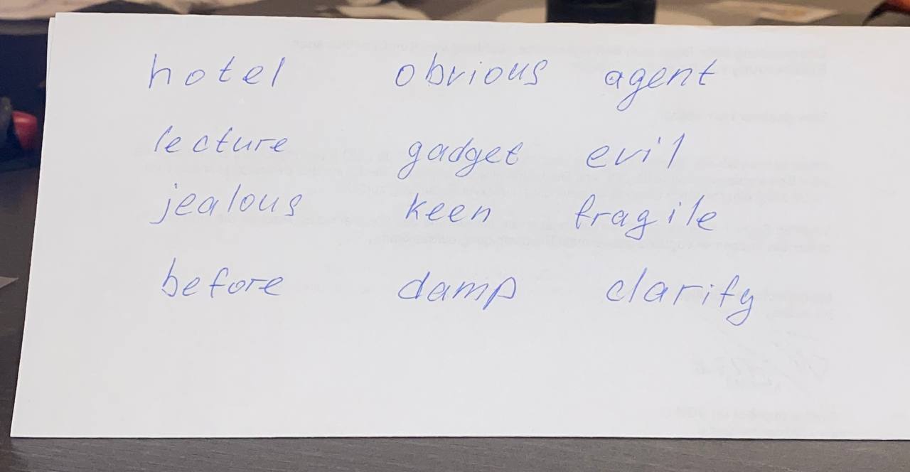 crypto wallet recovery phrase handwritten