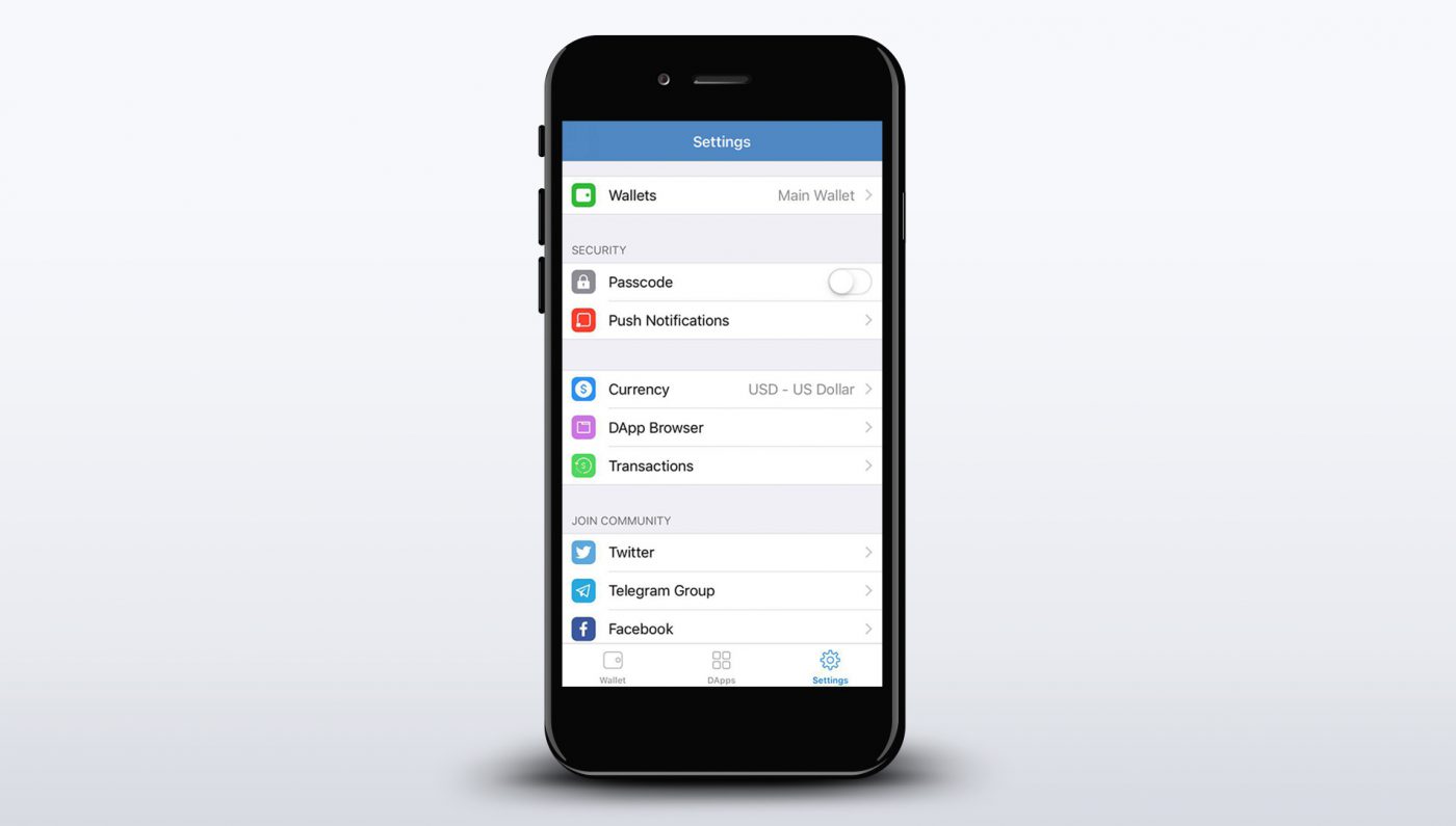 Trust Wallet official app download screenshot