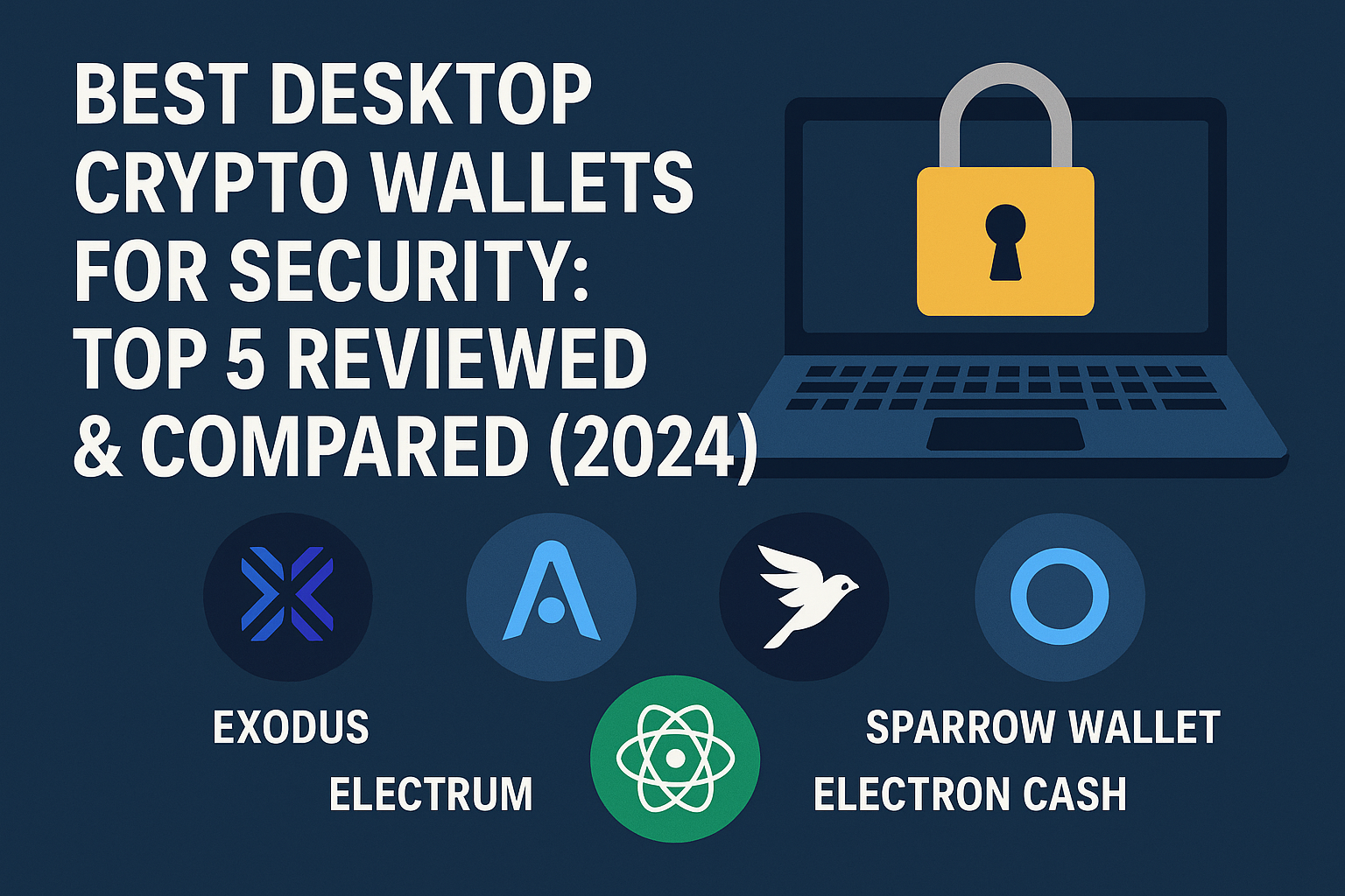 Best Desktop Crypto Wallets for Security: Top 5 Reviewed & Compared (2024)