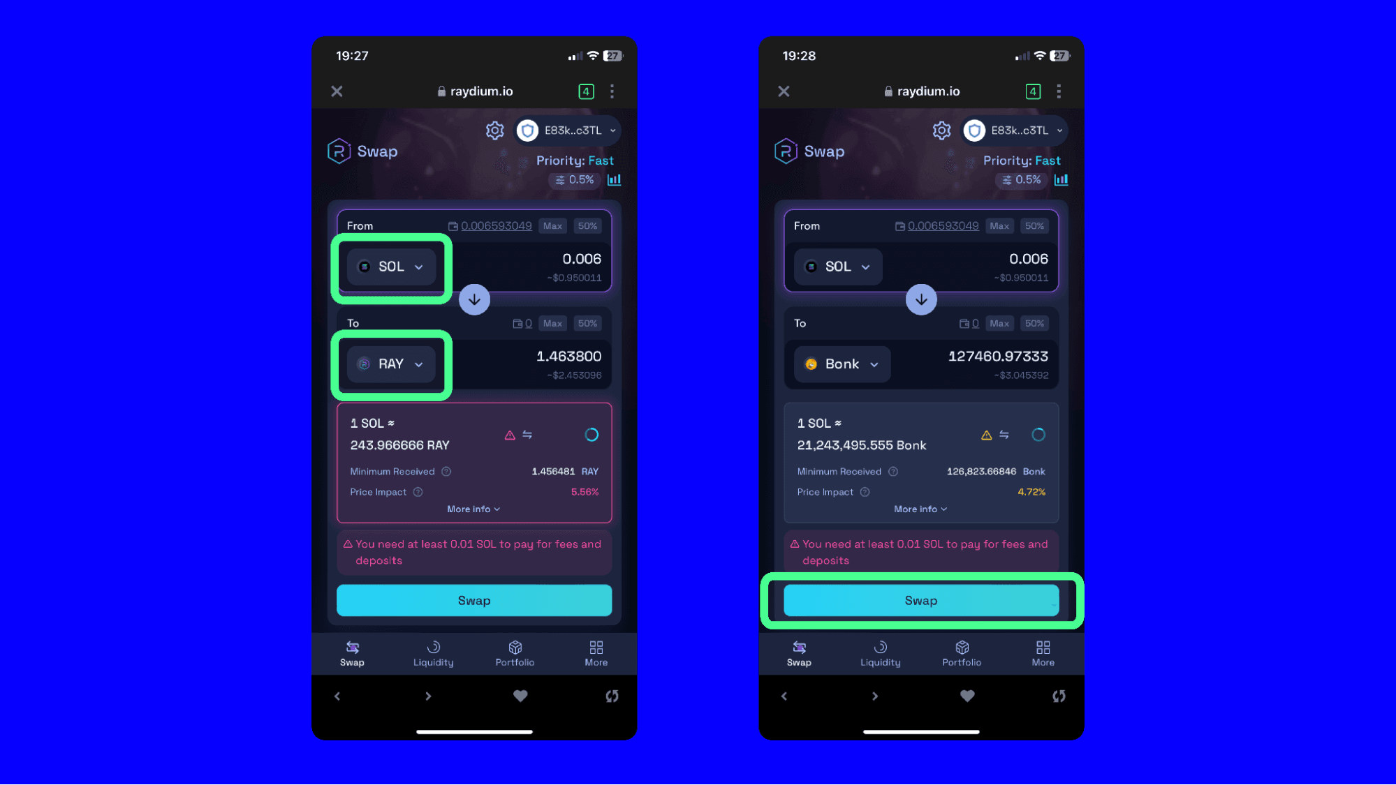 Trust Wallet SOL staking feature