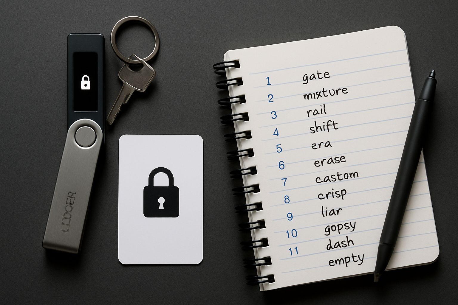 Ledger Recovery Key vs Traditional Seed Phrase: Visual Guide to Securing Your Crypto Wallet