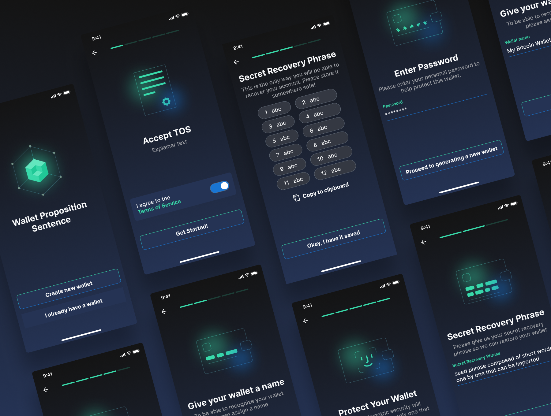 Trust Wallet security interface screenshot
