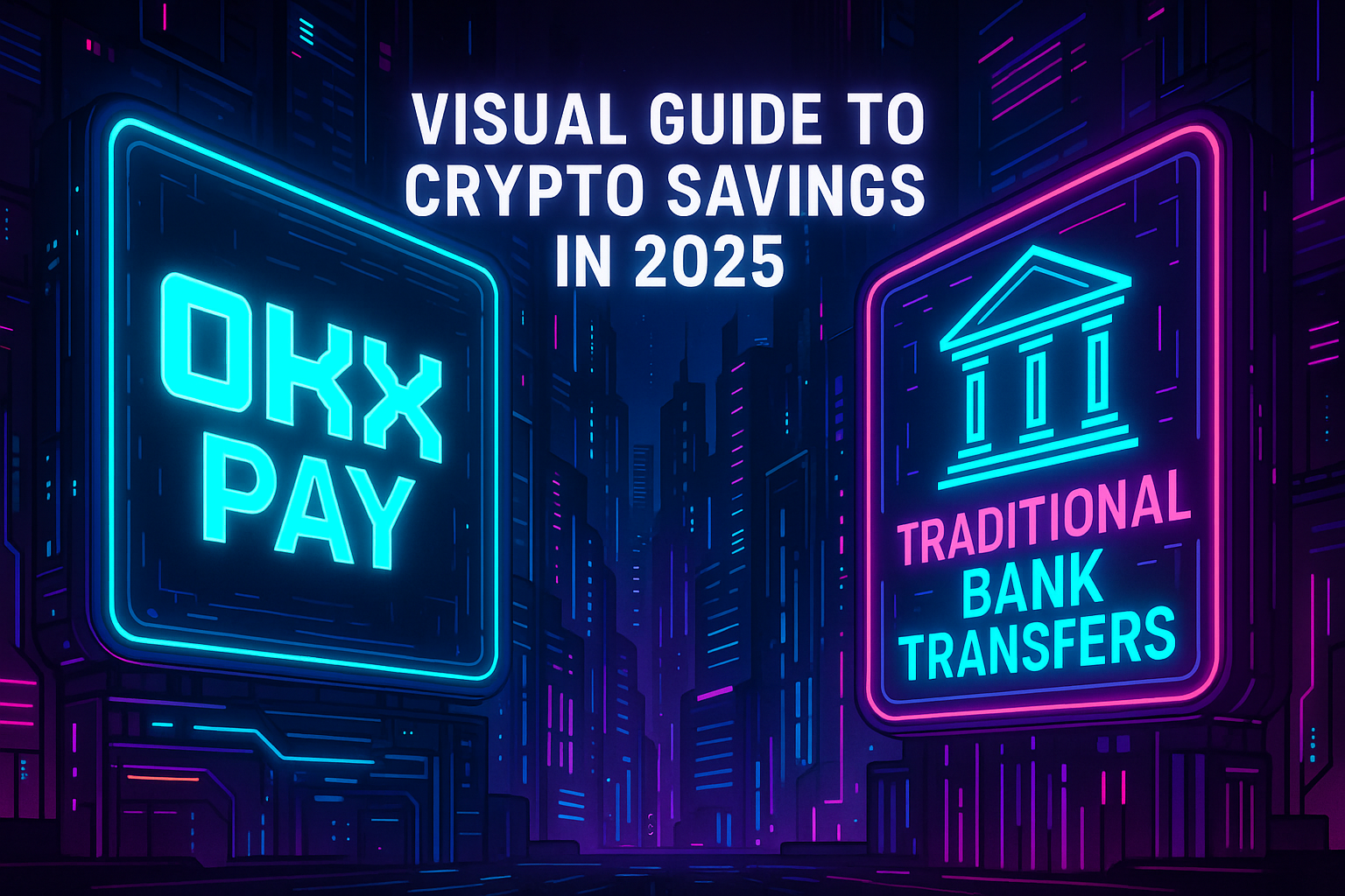 OKX Pay vs Traditional Bank Transfers: Visual Guide to Crypto Savings in 2025