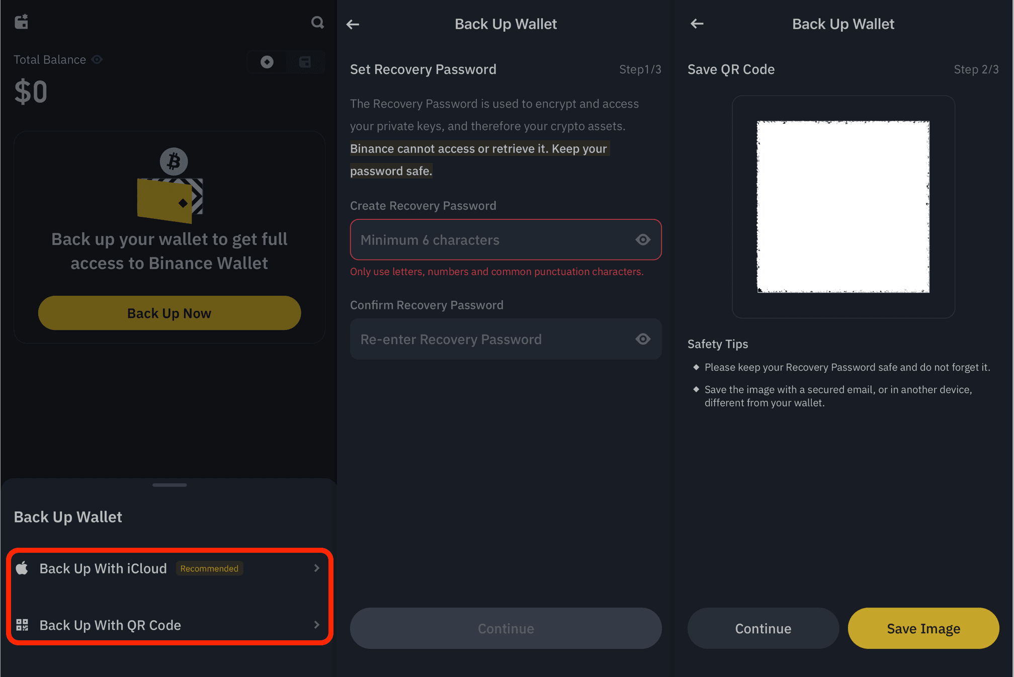 Binance Wallet Extension MPC security
