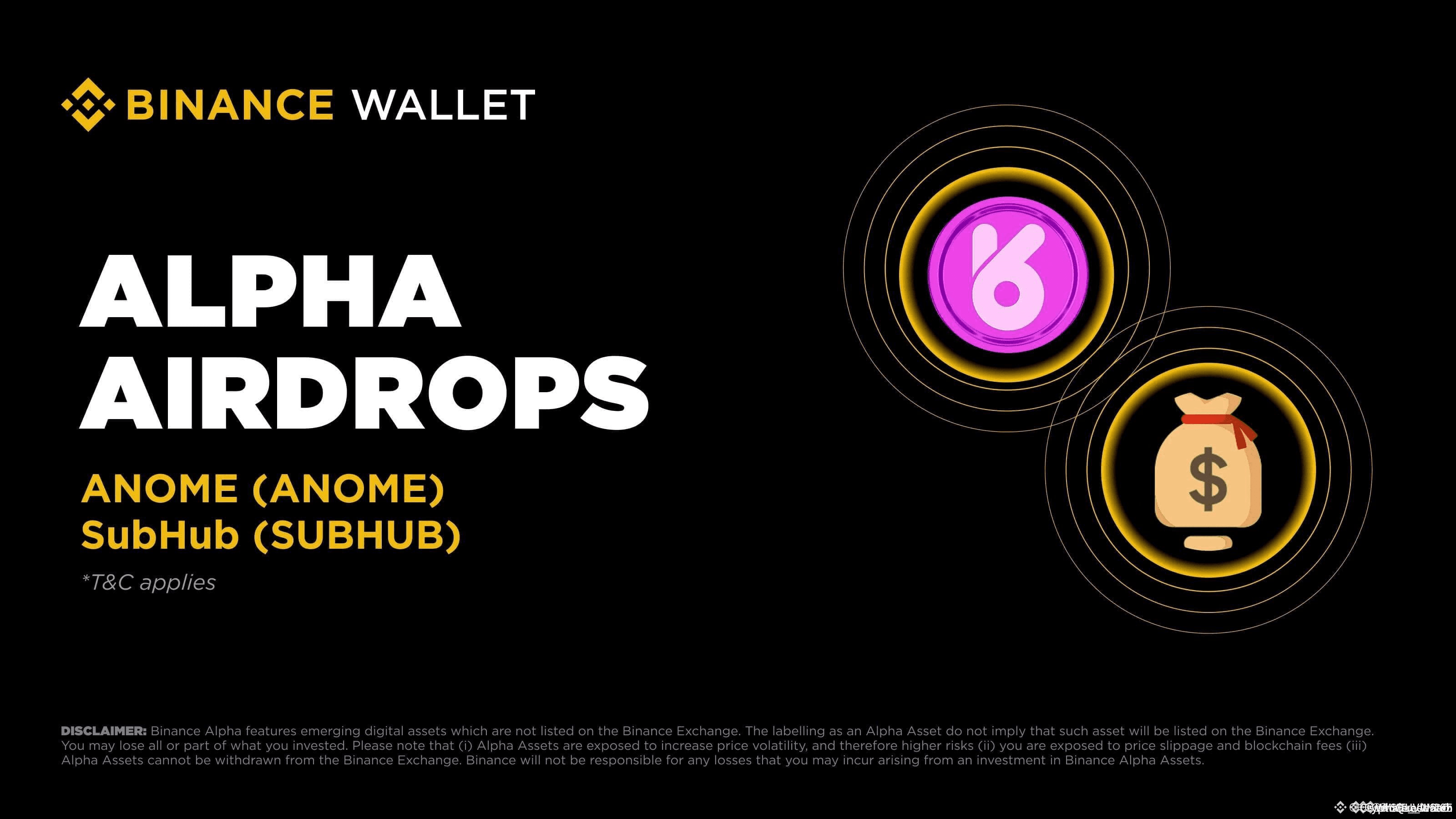 Binance Task Center Alpha Events homepage screenshot