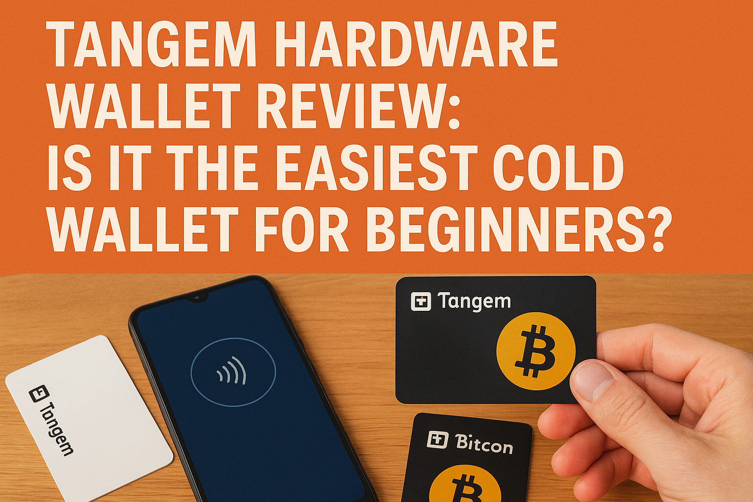 Tangem Hardware Wallet Review: Is It the Easiest Cold Wallet for Beginners?