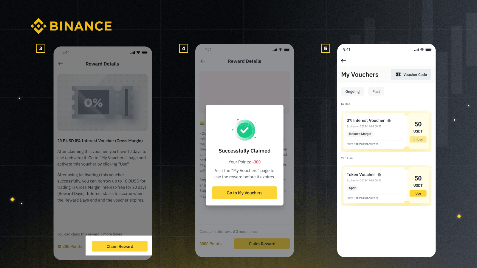 Binance Wallet activity rewards