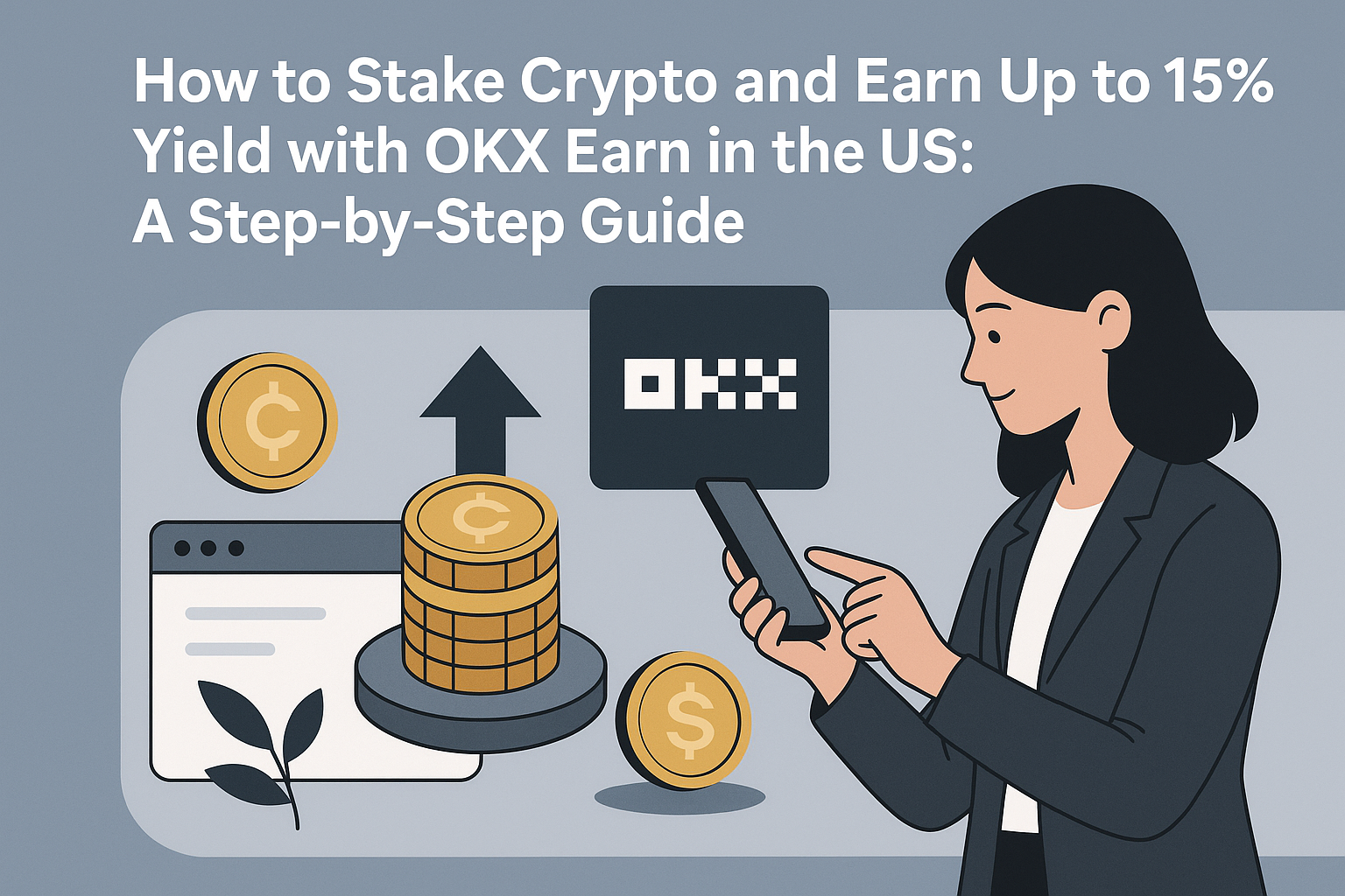 How to Stake Crypto and Earn Up to 15% Yield with OKX Earn in the US: A Step-by-Step Guide
