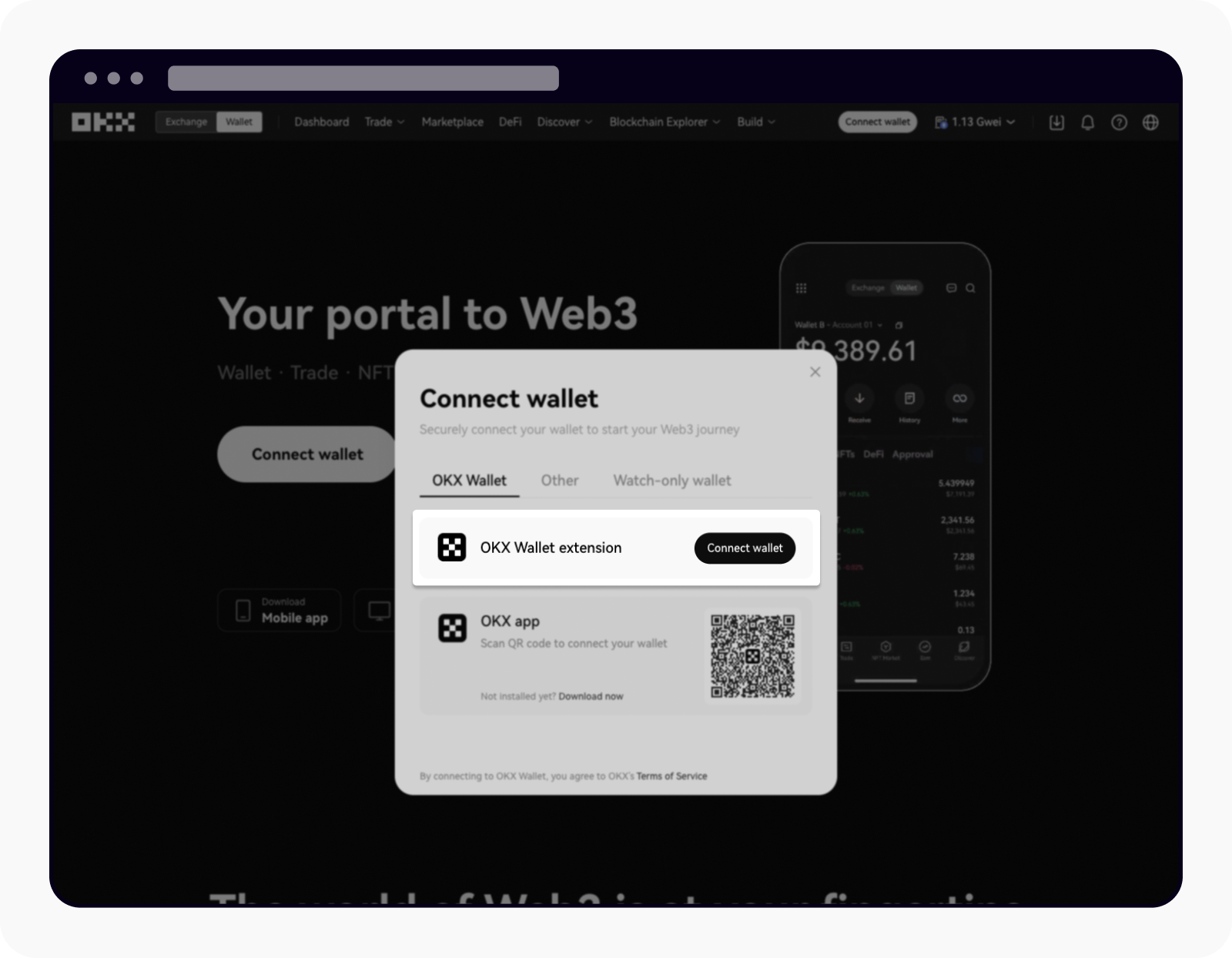 OKX Wallet select multiple cryptocurrencies recurring buy