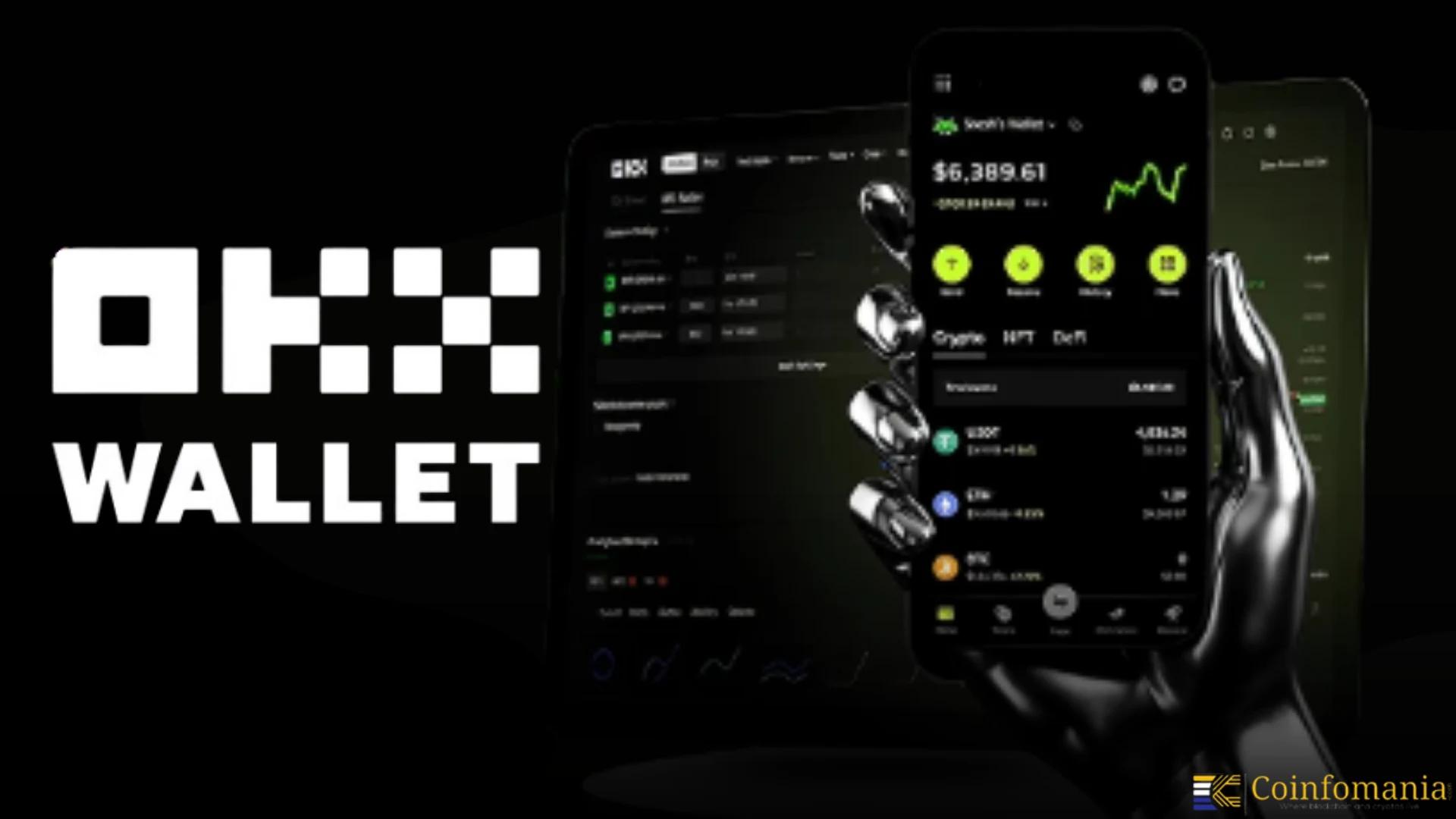 OKX Wallet DeFi hub screenshot