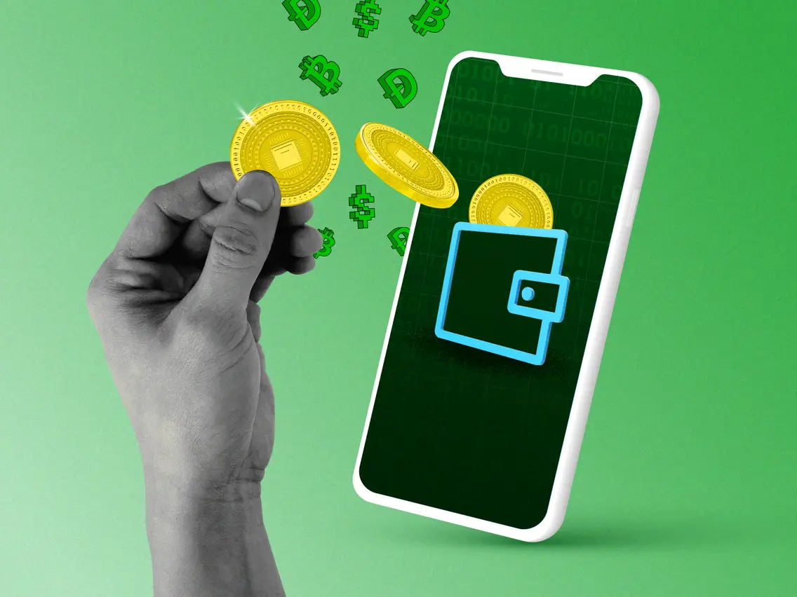 Crypto wallet combining transactions